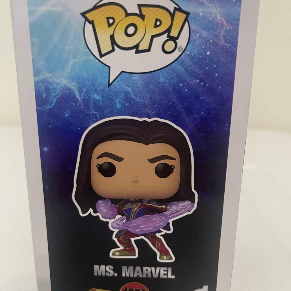 Funko Pop! Marvel Studios Ms. Marvel Vinyl Bobble Figure # 1251 - Picture 4 of 4